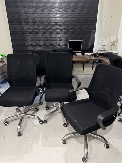 15 Master Moltifoam Seats Rolling chairs 03067880840 only WhatsApp