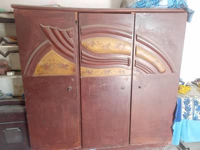 Wooden 3door