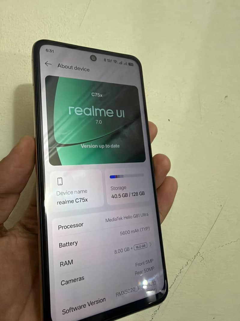 Realme C75x 5