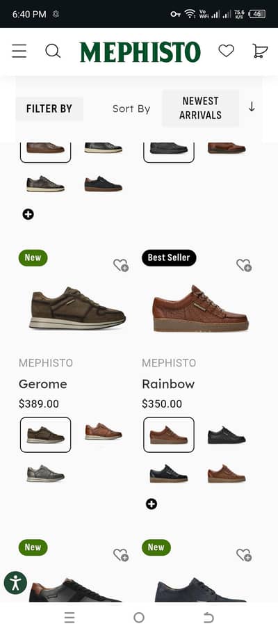 Mephisto Rainbow 350$