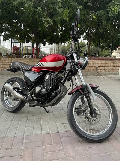 SUZUKI GN-250cc MODIFIED UP FOR SALE
