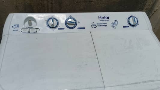 Haier HWM-100AS 10KG Twin Tub Semi Automatic Washing Machine