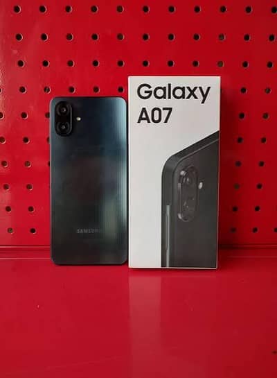 SAMSUNG A07 6/128 ( WITH BOX ) 8 MONTH USE
