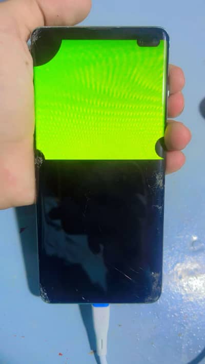 Only lcd issues lcd damage and phone back crick