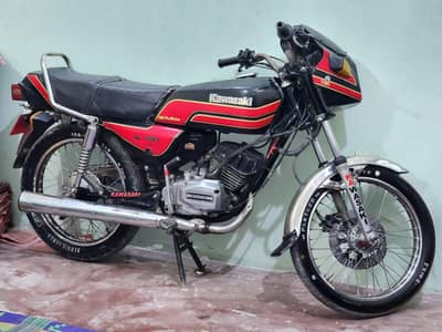 KAWASAKI GTO 125 FOR SALE URGENT  only Whatsapp 03021942270