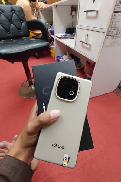 iQOO Z10 TURBO PLUS 12+12/256GB none pta none active box pull