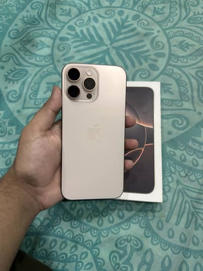 16 pro max 256gb PTA Approved