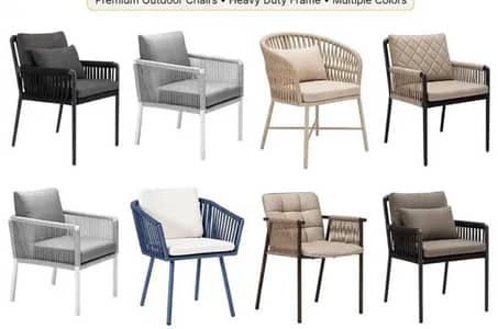 Rope chairs metal chairs restaraunt chair furniture outdoor cafe sale