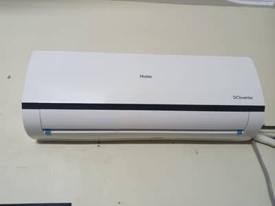 Haier DC inverter 2 season used. 10/10 condition