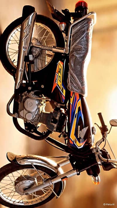 Honda CG125 2027 black