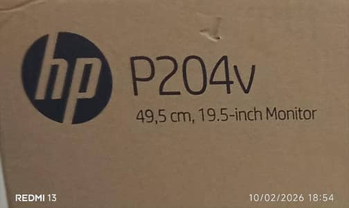 hp  P204v Monitor 19.5 inch
