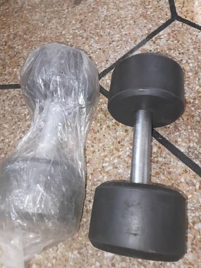 rubber dumbbells for 6 kg