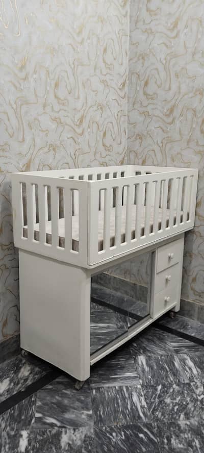 Premium Custom Made Baby Cot / Baby Crib with Mattress