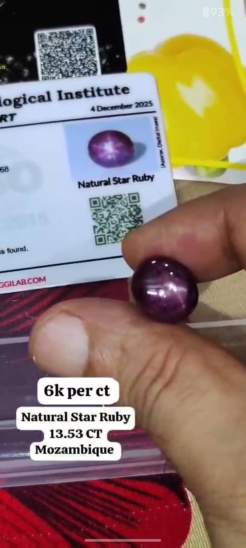 Natural Ruby Burma 7