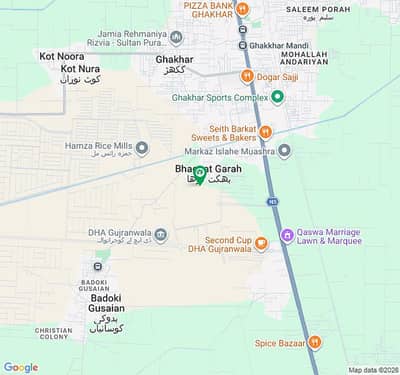 10 Marla Plot For Sale In Sector A Dha Gujranwala.