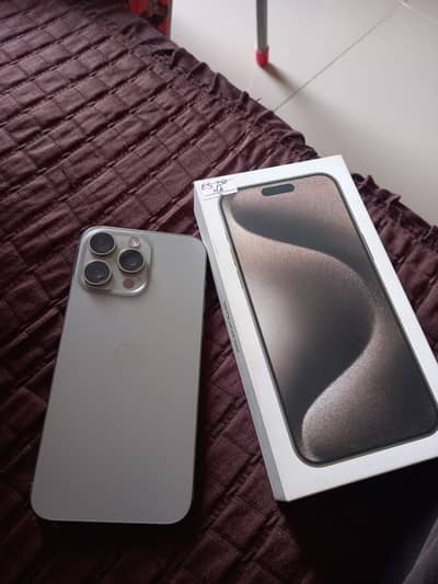 Iphone 15 PRO MAX Dual Sim PTA Approved