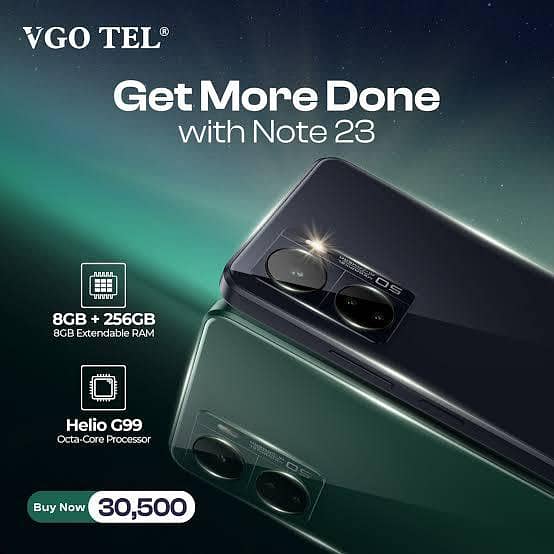vgo tel note 23 1