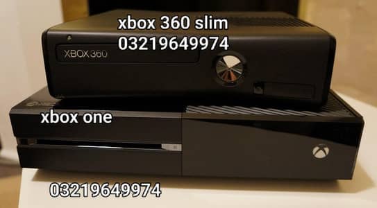 xbox 360 and Xbox one