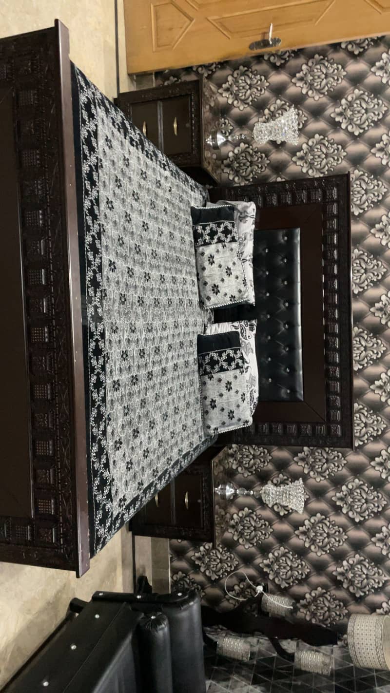 Bed side tables and dressing 1