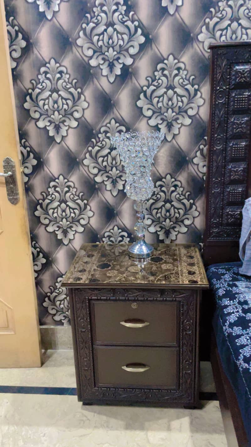 Bed side tables and dressing 2
