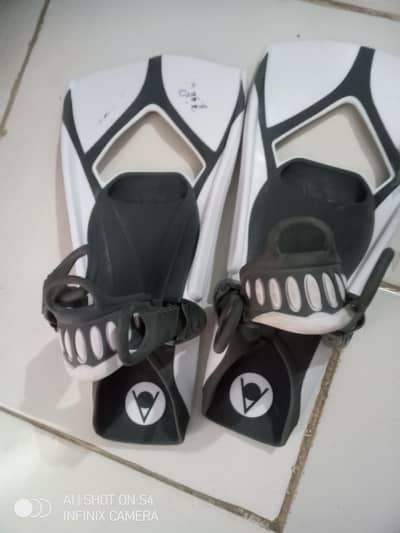 Swimming Fins Pair for Swimming & Diving Training
