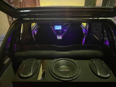 SPEAKER WOOFER Camera and LCD