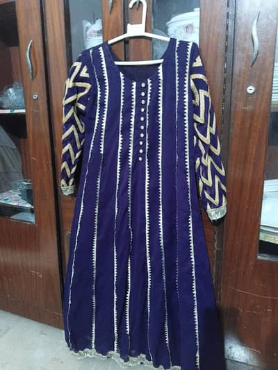 Long Frock With trouser and duppataa