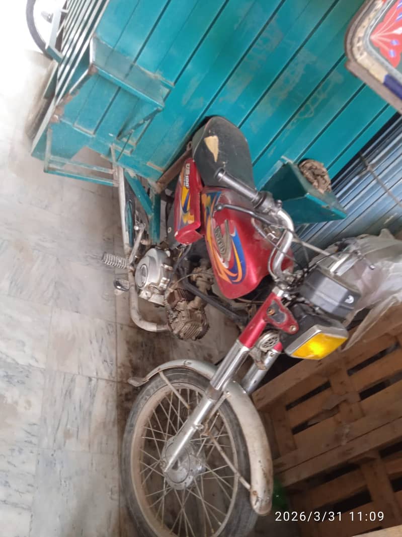 Motor cycle Riksha 1