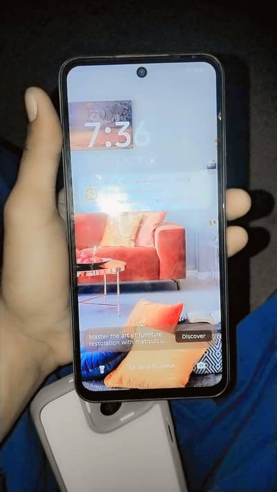 Tecno Spark 40c white 10/10 _128GB _Box charger warranty _ matli
