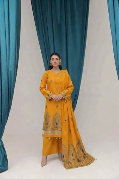 MUSTARD LAMIAHA 3pc NEW STOCK