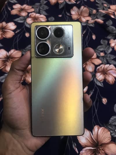 Infinix Note 40 8 256 box charger sath