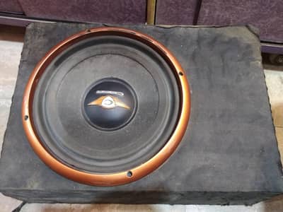 2 woofer sale with payti Kenwood speaker Aimp