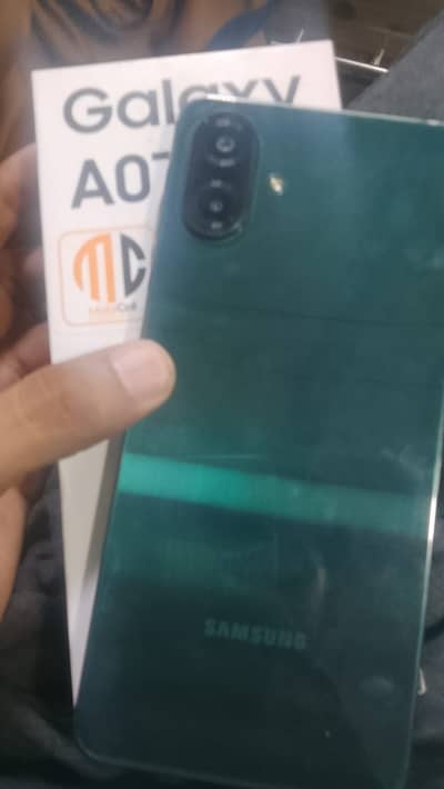 Samsung Mobile A07 5G (4 GB RAM/64GB STORAGE) Green almost new