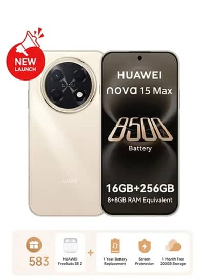 FOR SALE – HUAWEI NOVA 15 MAX GCC EDITION