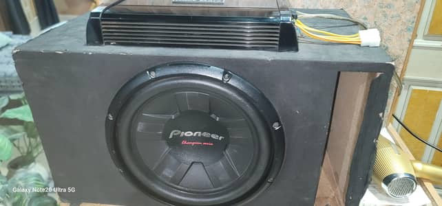 Amplifier + Woofer