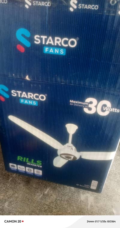 The starco ceiling fan ac dc