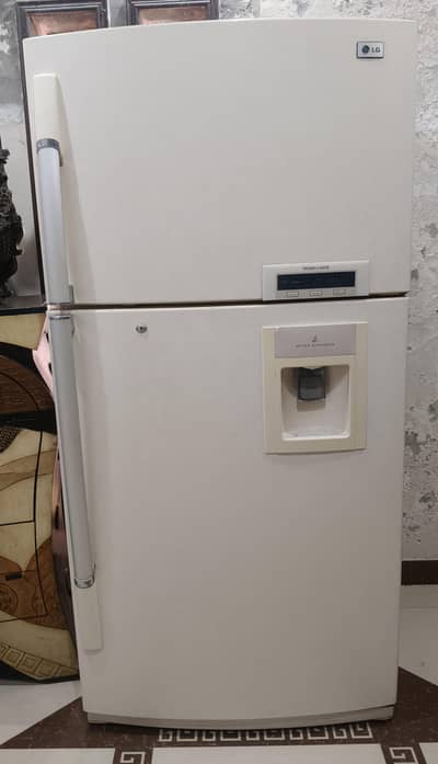 LG used refrigerator is for sale.