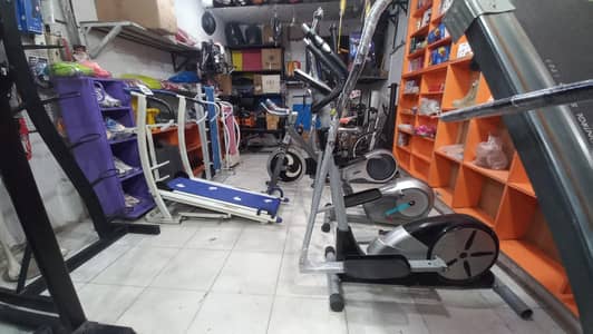 imported manual treadmill elliptical cross trainer Exercise cycle bike