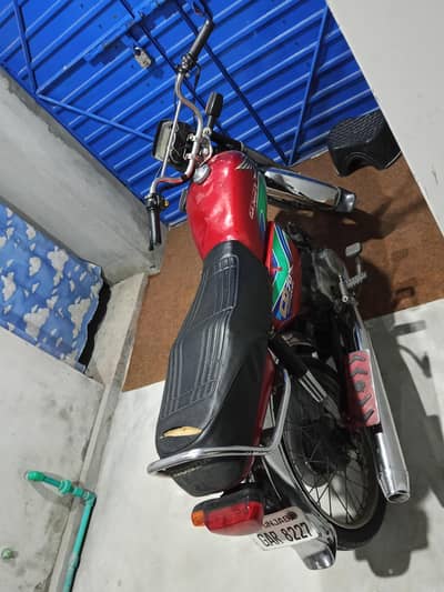 Honda CD 70 2018 Model Gujranwala number All ok