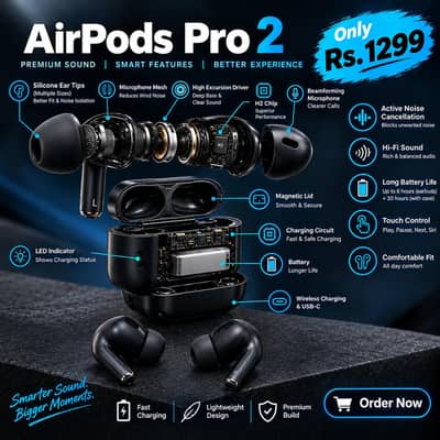 Premium Wireless Earbuds – High Quality | Brand New | Best Sound