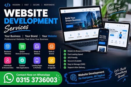 Professional Website Development Services