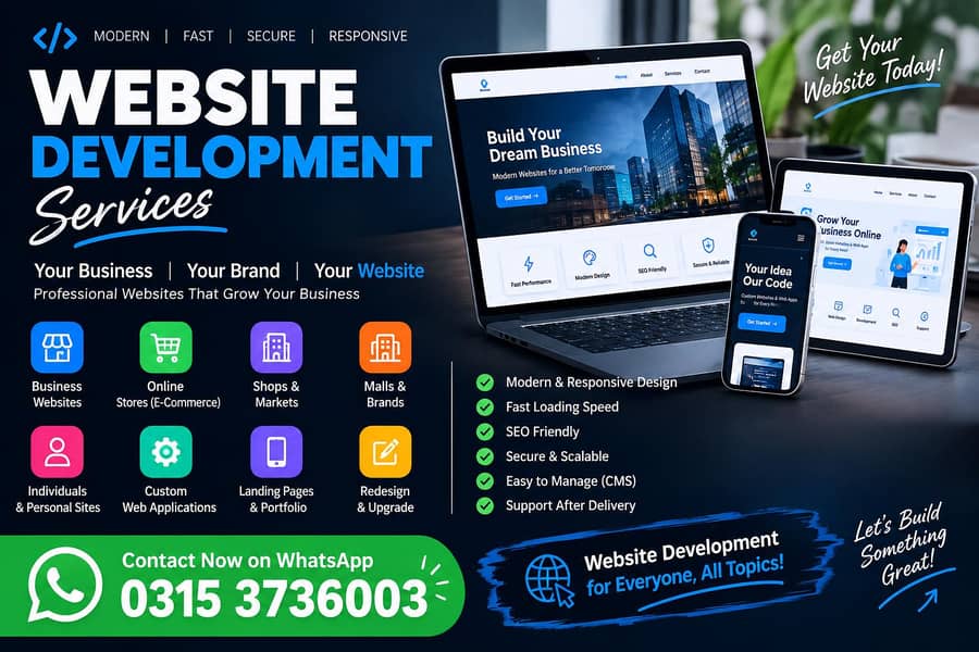 Professional Website Development Services 0