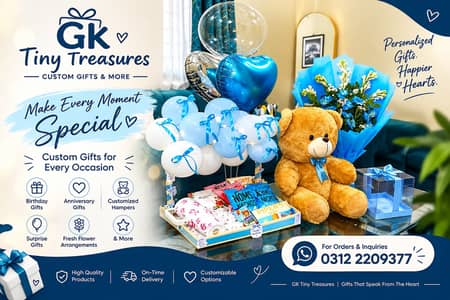 Custom Gifts/Gift Decor/Custom Gift Hampers/Surprise Box/Birthday Gift