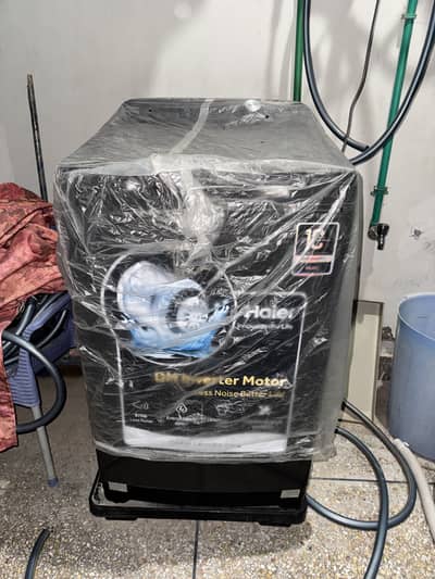 Haier automatic washing machine 2 times used