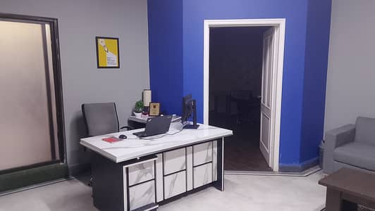 Furnished office for rent or Desk Co-working Prime Location