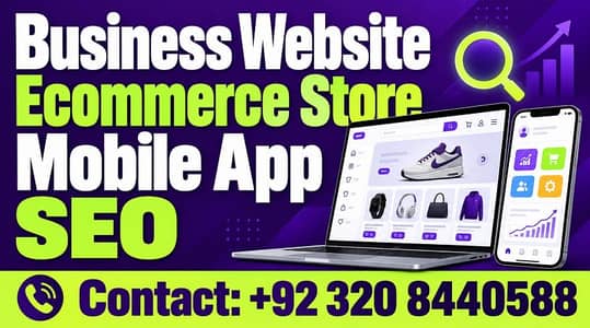 Web Development, Website Design, SEO, E-commerce Online Store, Shopify