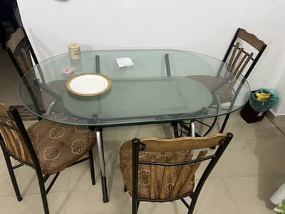 Dinning table with 6 seates