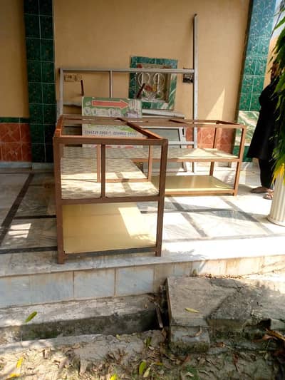 L shaped Iron counter for sale