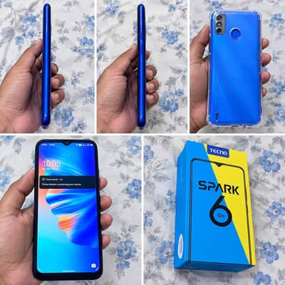 Tecno Spark 6 Go For sale with only box!