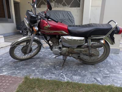 CG 125 Self start